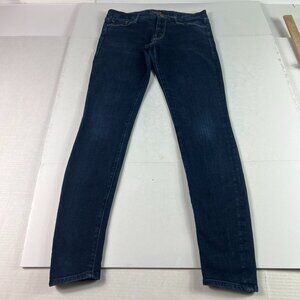 Mother Jeans Women's 30x29* Looker Ankle Skinny Low Rise Dark Blue Denim Tag 29